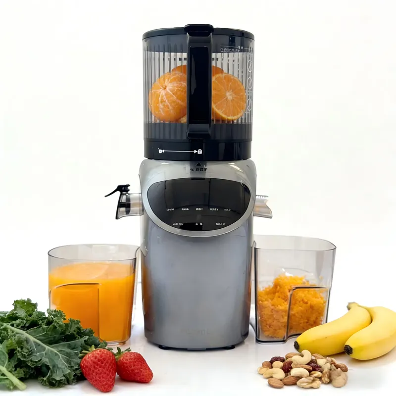 Electric Slow Juicer Cold Press - เครื่องคั้นน้ำผลไม้ไฟฟ้าขนาด 6.3 นิ้ว 350 วัตต์ สแตนเลสสตีล