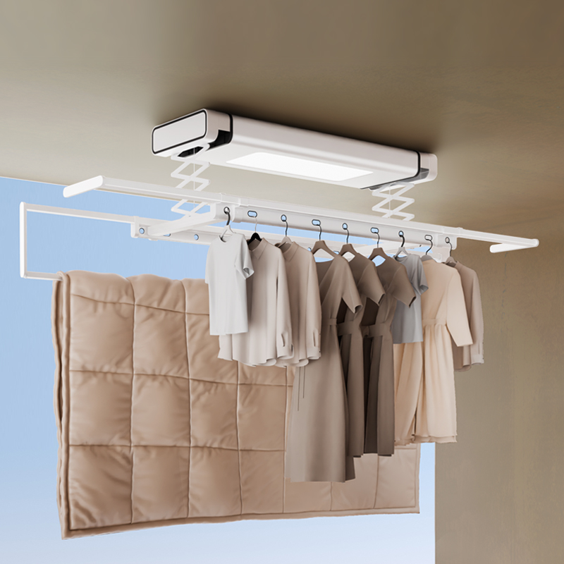 ราวตากผ้าอัจฉริยะแบบติดเพดาน อ - Laundry บทวิจารณ์และราคา