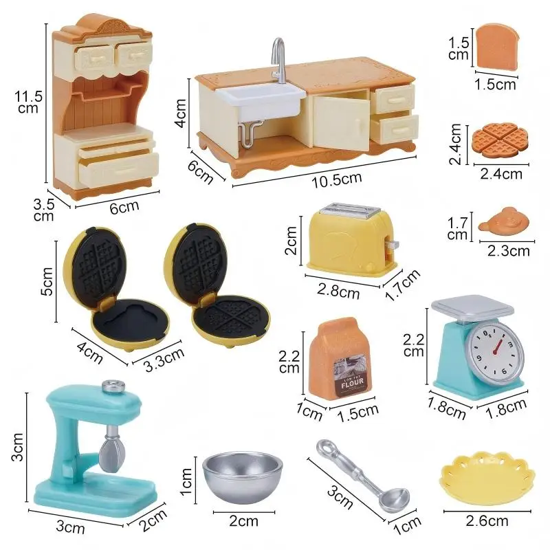 ชุดเฟอร์นิเจอร์จิ๋วสำหรับบ้านต - Small Appliances บทวิจารณ์และราคา