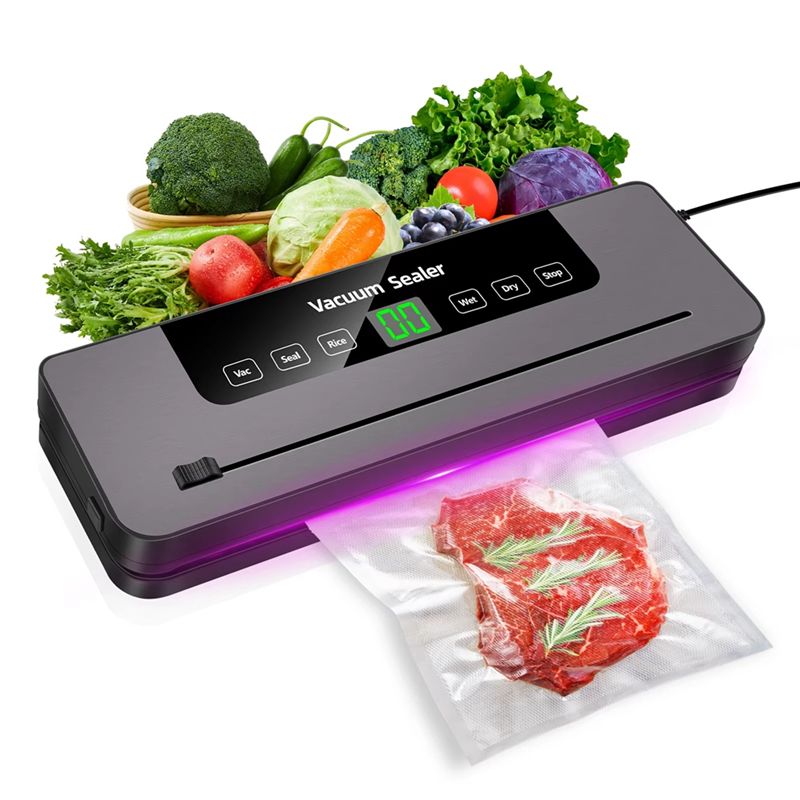 ABZC-เครื่องซีลสูญญากาศไฟฟ้า ส - Food Vacuum Sealer Machine บทวิจารณ์และราคา