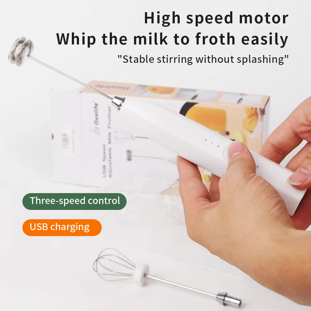 เครื่องตีฟองนมไฟฟ้า, อุปกรณ์คร - Portable Blender Usb Rechargeable บทวิจารณ์และราคา