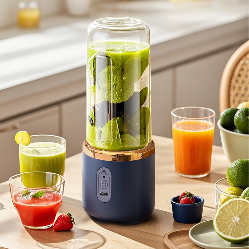 เครื่องปั่นแบบพกพาขนาดเล็ก ชาร - Portable Blender Usb Rechargeable บทวิจารณ์และราคา