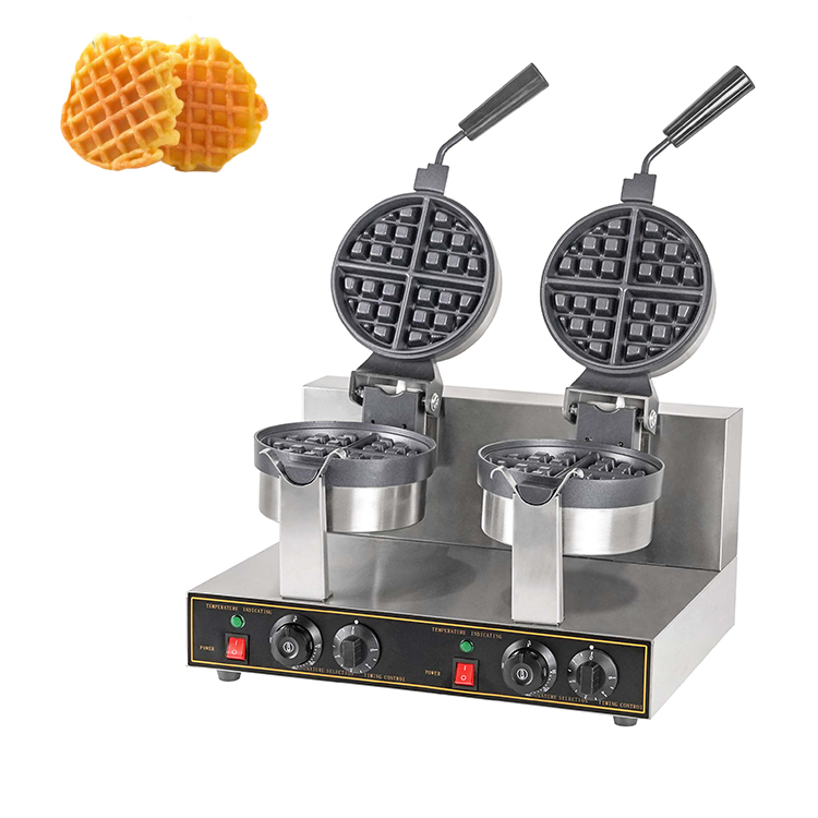 เครื่องทำวาฟเฟิลเบลเยียมขนาดเล - Mini Waffle Maker Machine บทวิจารณ์และราคา